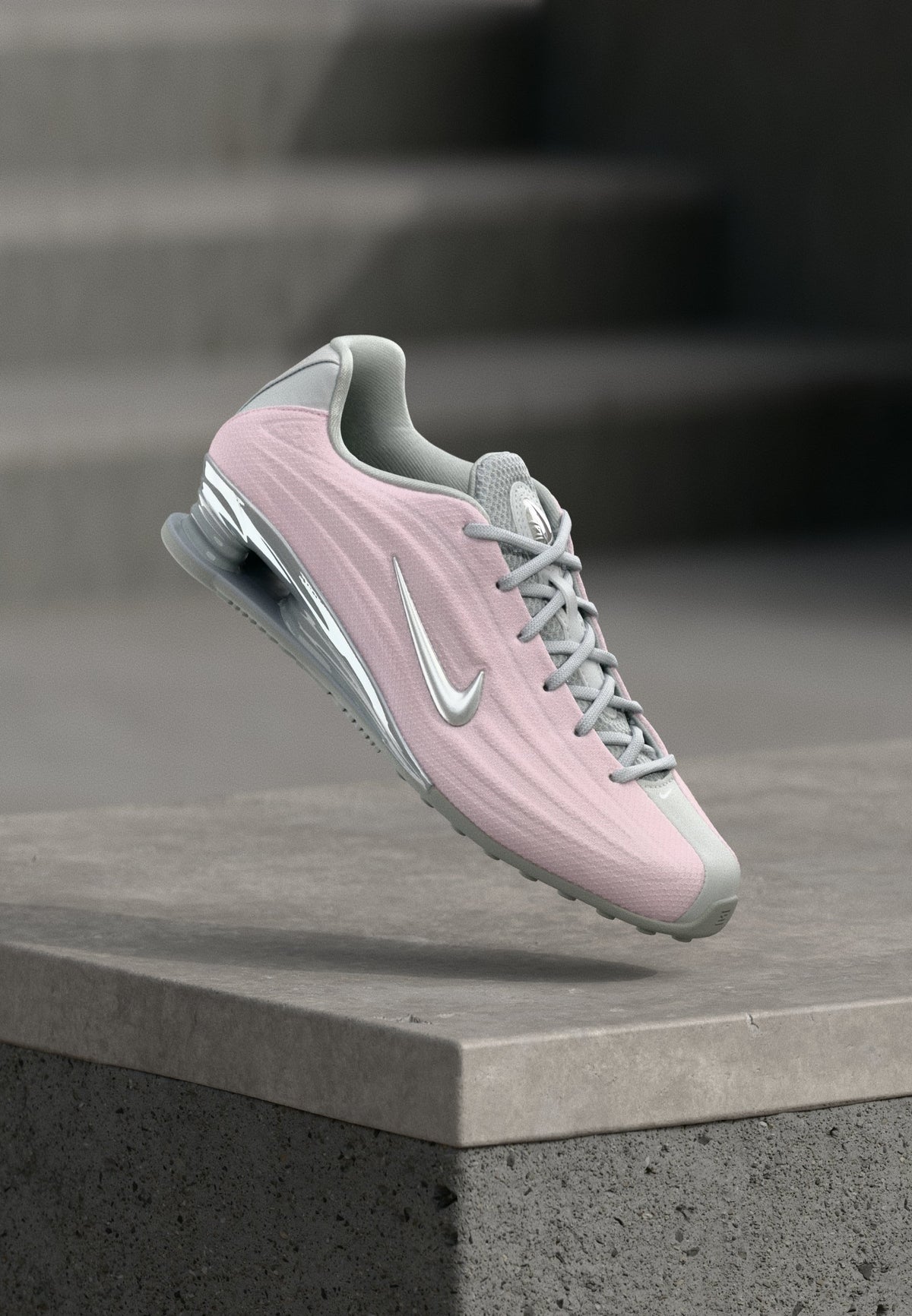 Nike Shox Z - Pink Foam / Metallic Silver-coloured / Grey Fog / Flat Silver-coloured