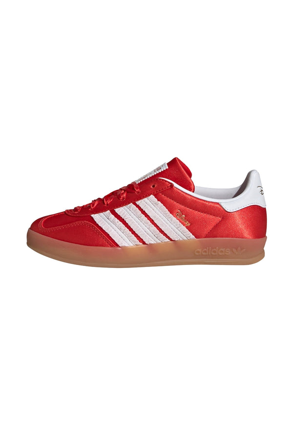 adidas Satin Alice In Wonderland Gazelle Indoor J - Red Ftwr White Gum