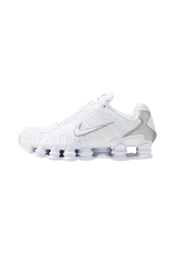 Nike Shox Tl - White Metallic Silver Max Orange White