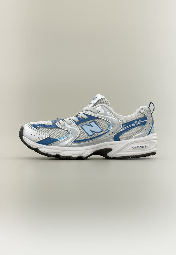 New Balance 530 - Silver-coloured Metallic / Magic Blue