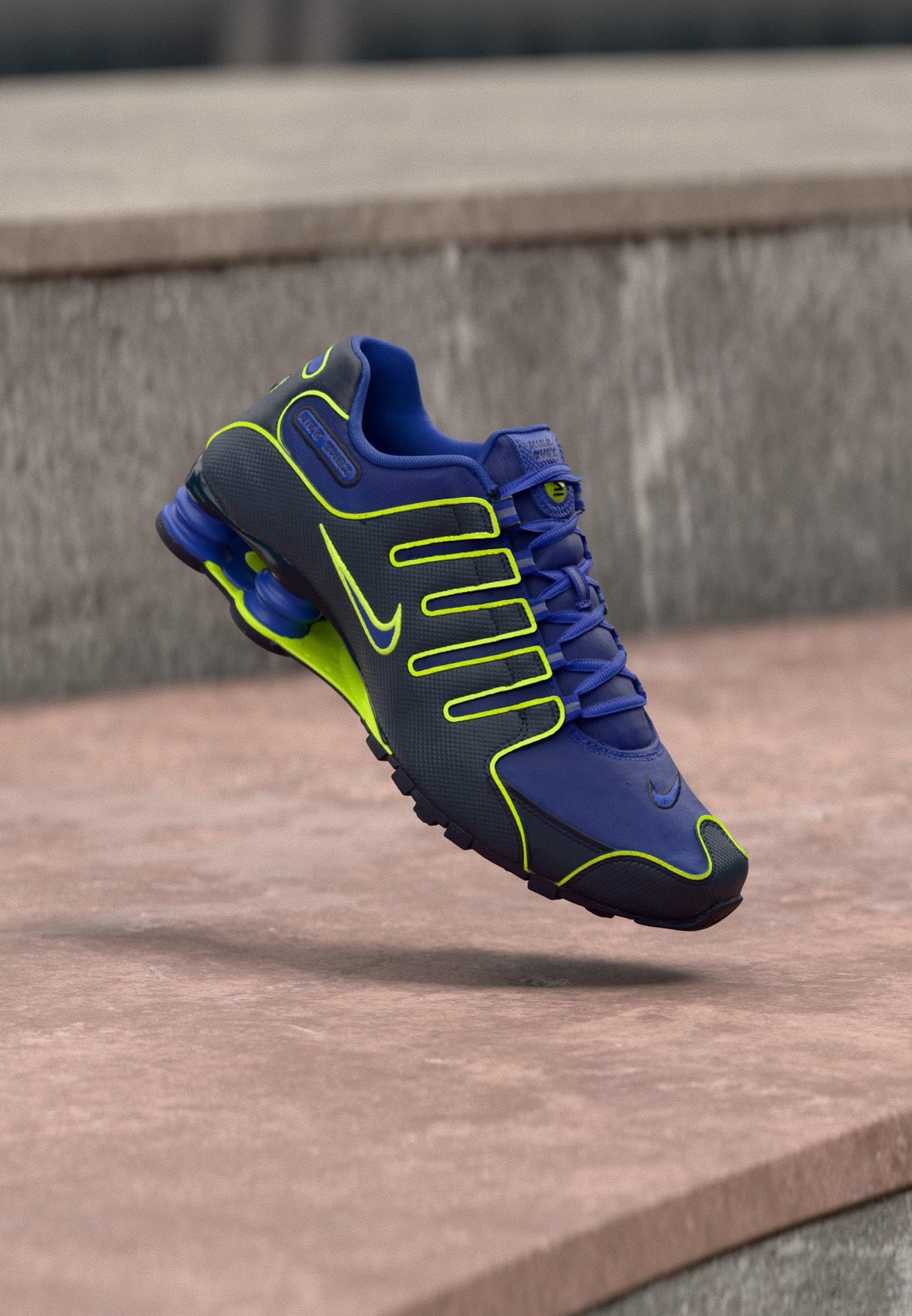Nike Shox Nz SE Tech - Lapis / Blue Void / Volt