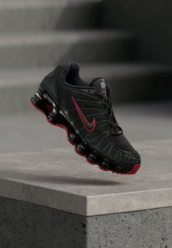 Nike Shox Tech - Black / Tough Red