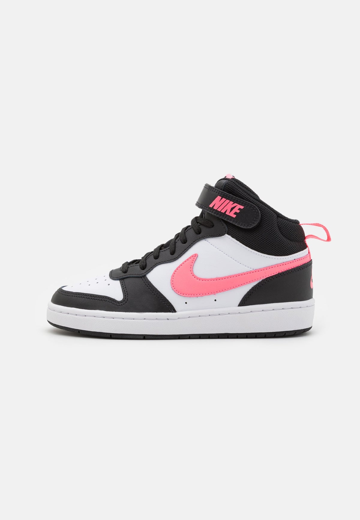 Nike Court Borough MID 2 - Black / Sunset Pulse / White