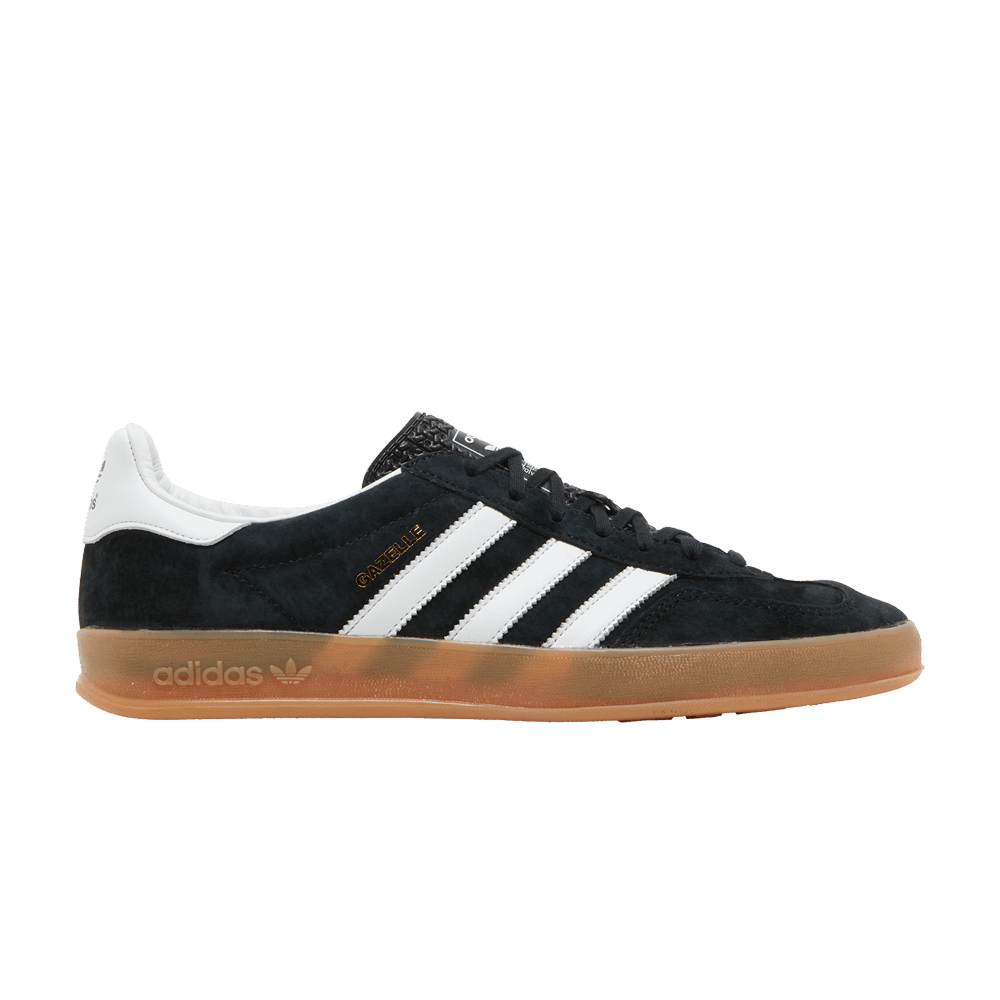 adidas Gazelle - Black White Gum