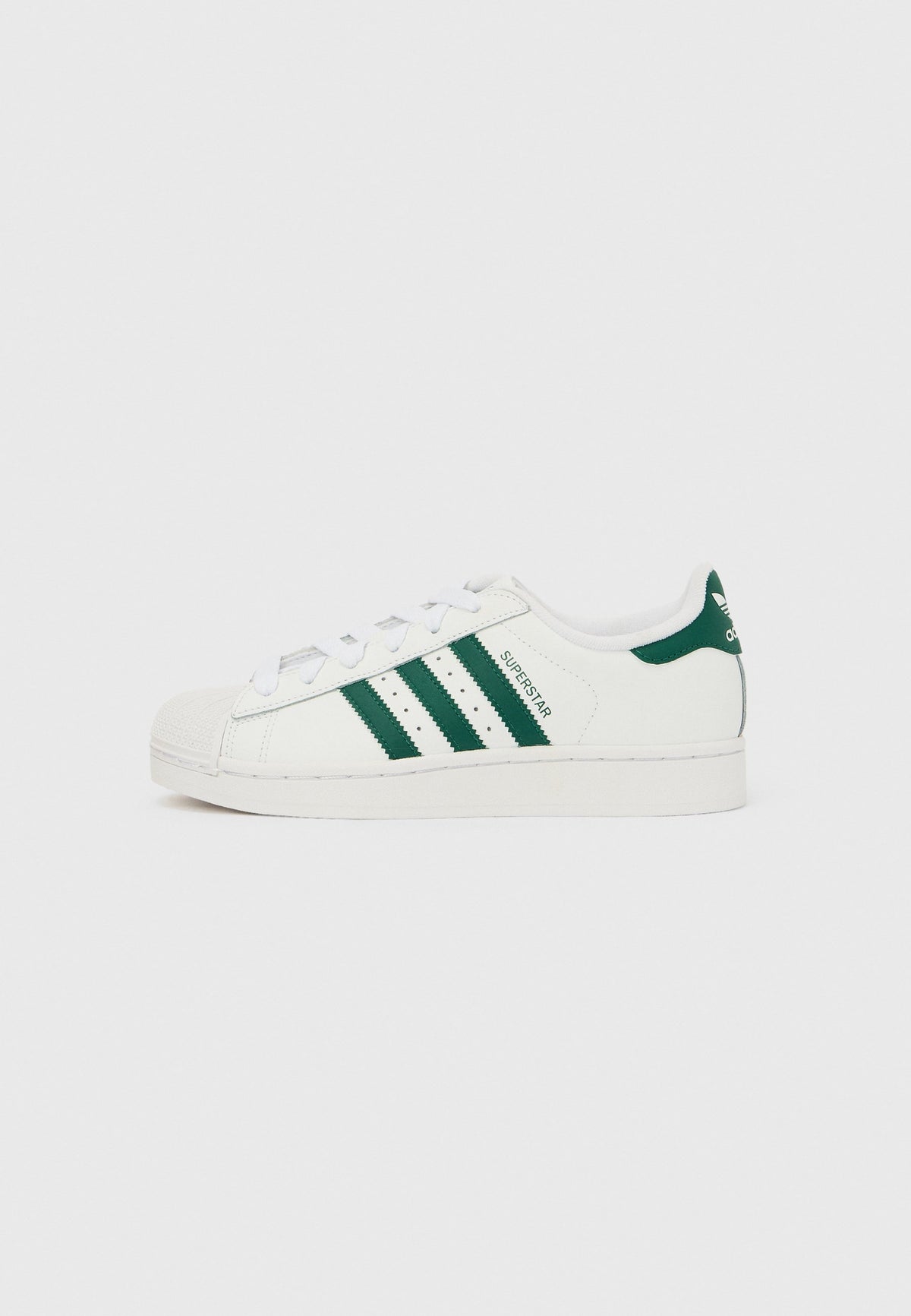adidas Superstar II - White / Collegiate Green