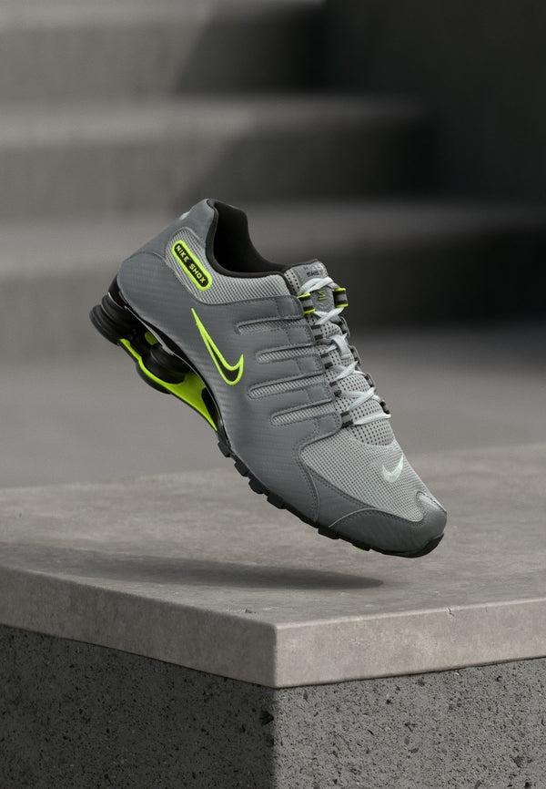 Nike Shox Nz - Light Smoke Grey / Volt / Smoke Grey / Black