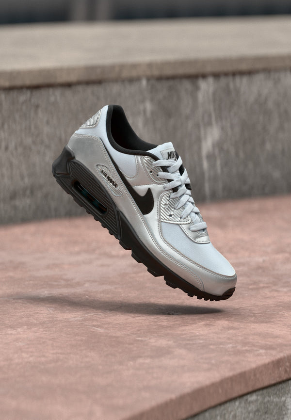 Nike Air Max 90 PRM Treble 2 - Chrome / Black / Gamma Blue