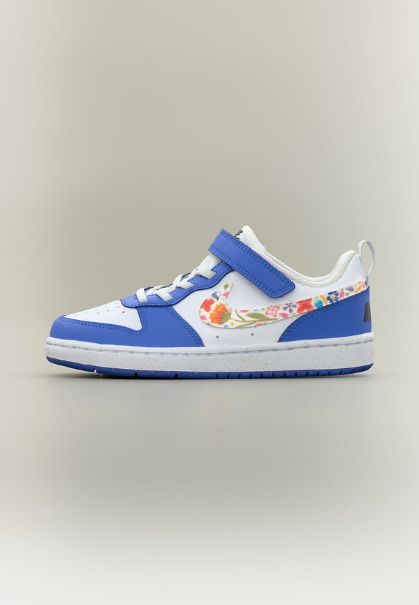 Nike Court Borough - White / Sapphire / Black