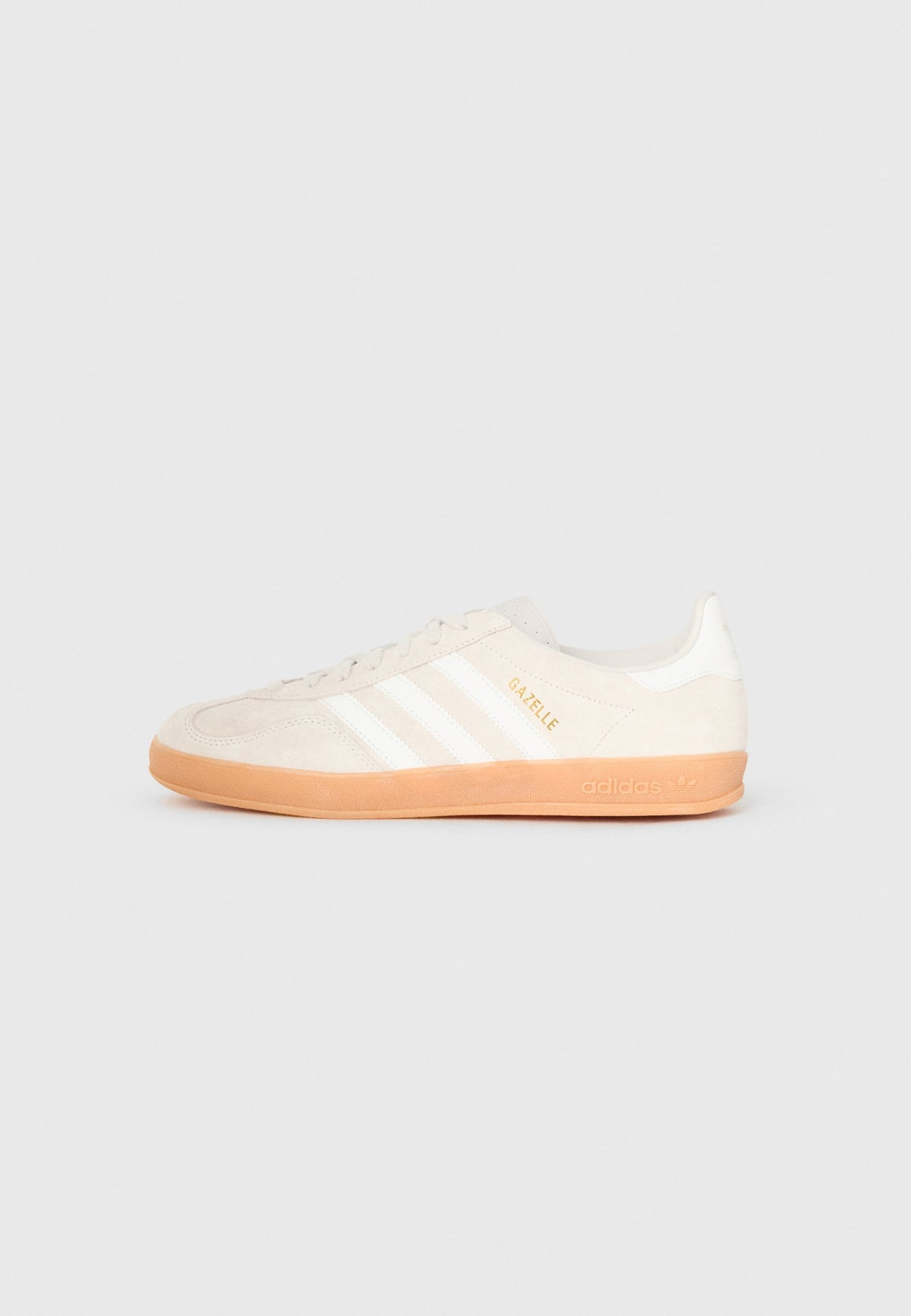 adidas Gazelle Indoor - Chalk Pearl / Core White / Gum