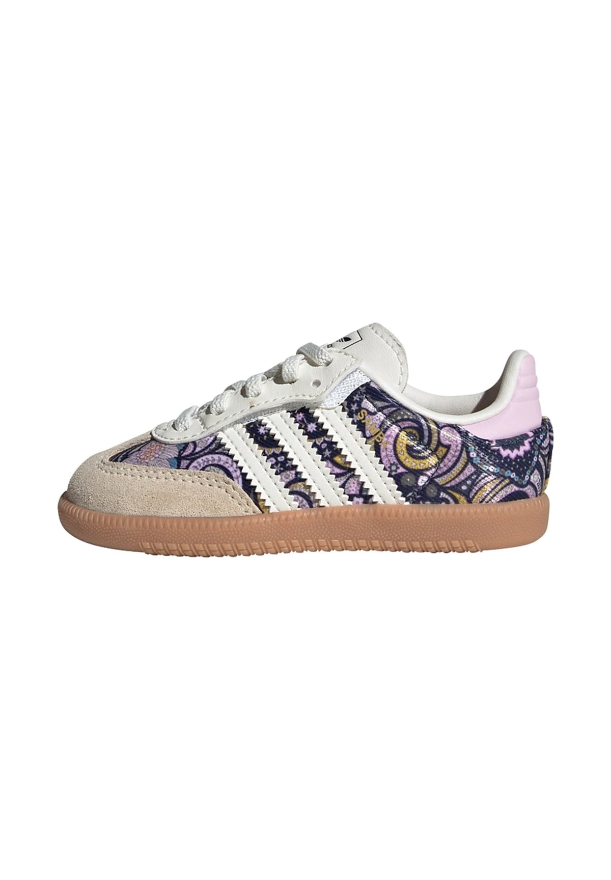 adidas Samba OG CF El I - Core White / Orchid Fusion / Gum