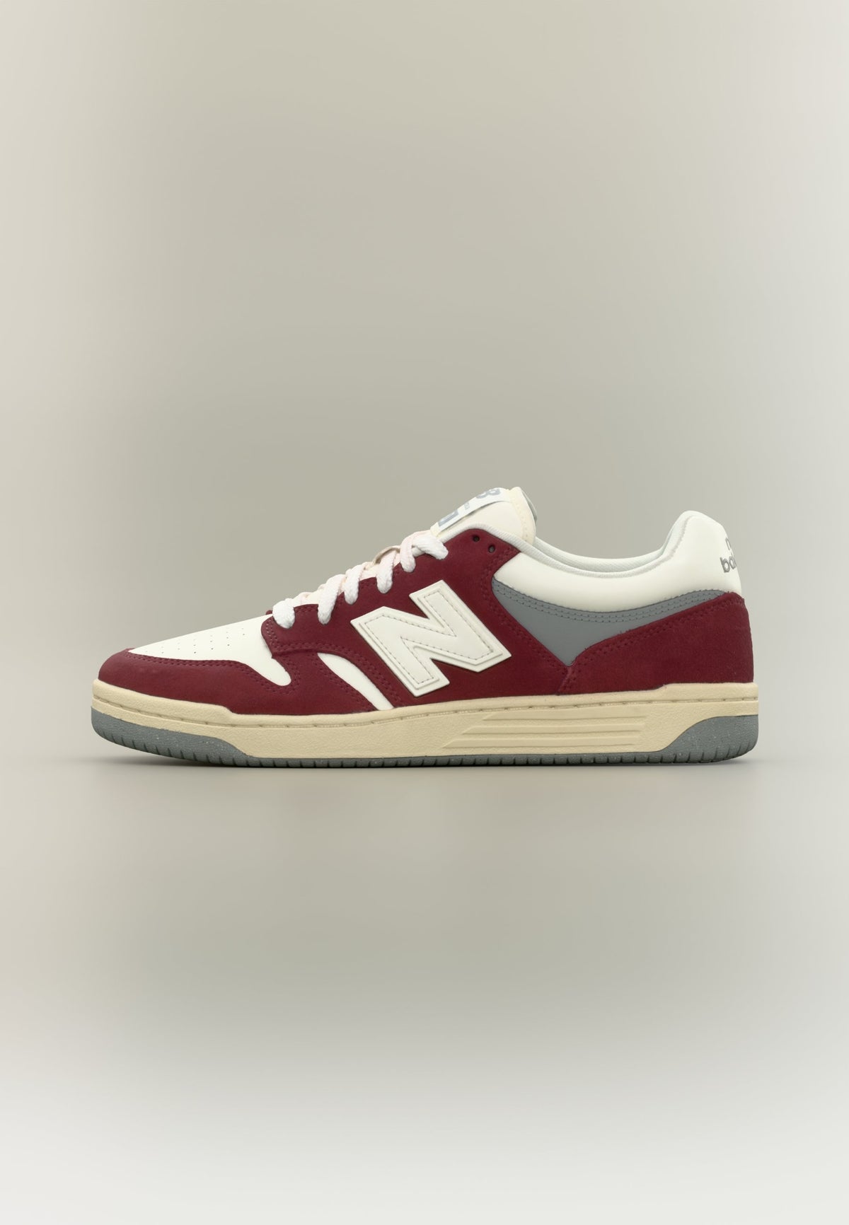 New Balance 480 - Classic Crimson / Sea Salt