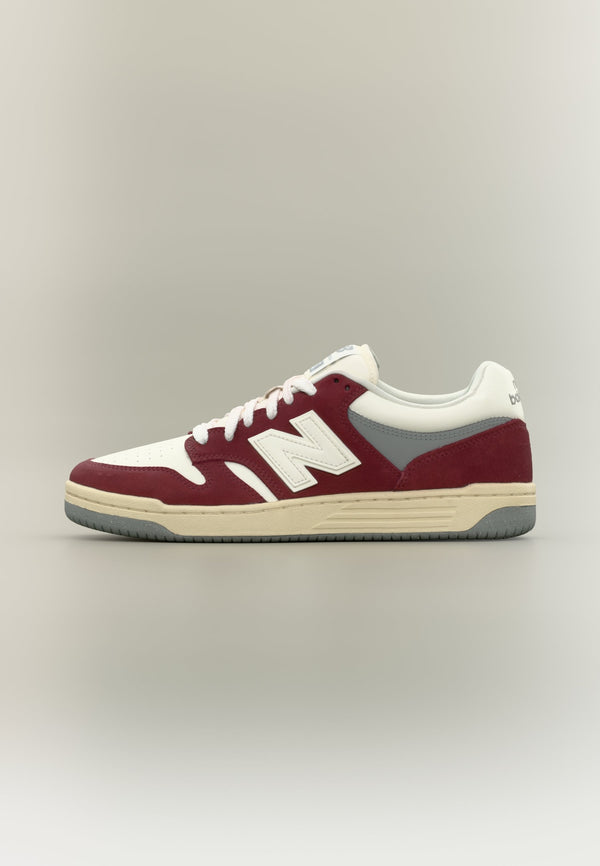 New Balance 480 - Classic Crimson / Sea Salt