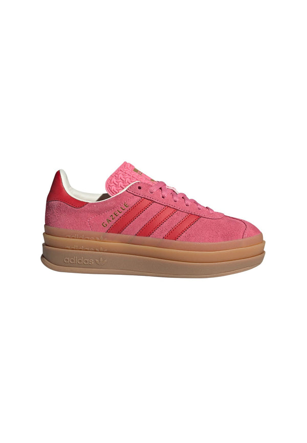 adidas Gazelle Bold J - Rose Tone Better Scarlet Cream White