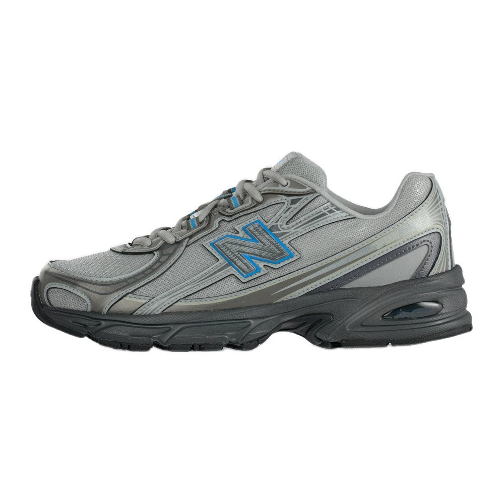 New Balance 740 - Dark Silver-coloured Metallic / Fan Blue