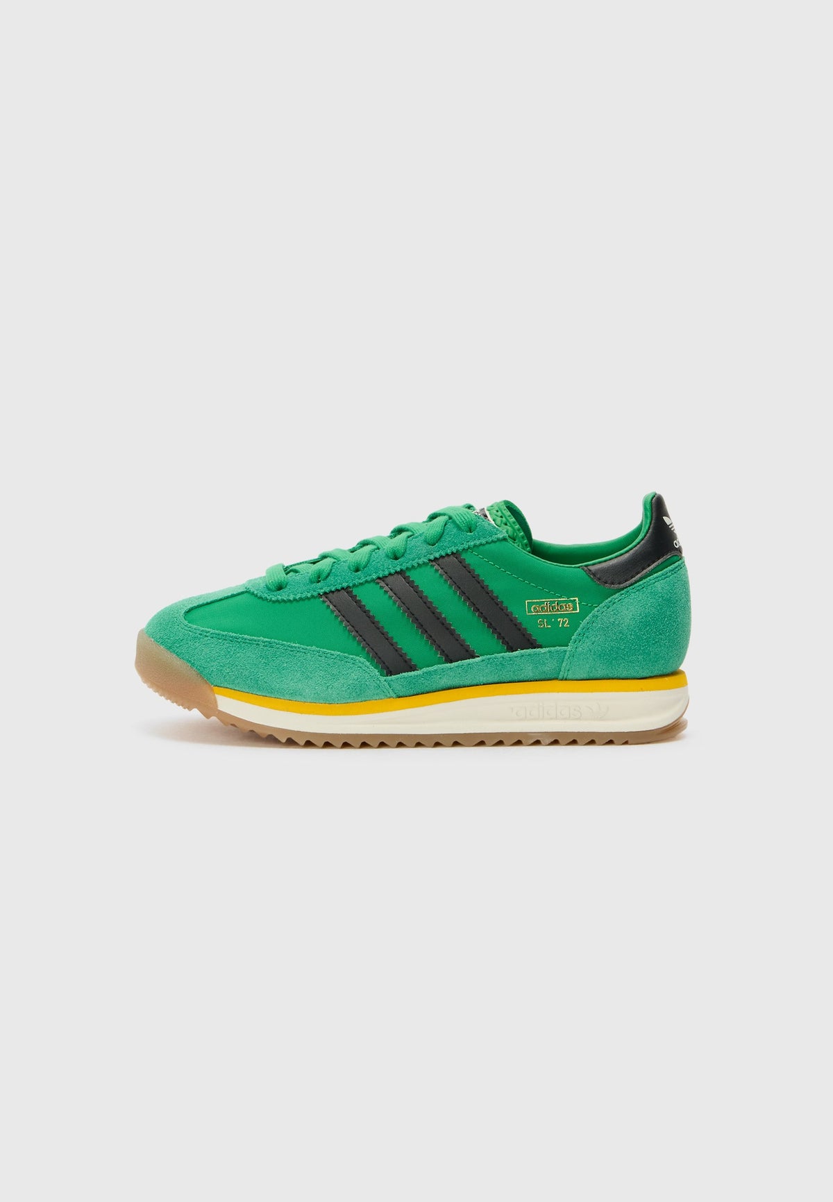 adidas SL 72 RS J - Green / Core Black / Crew Yellow