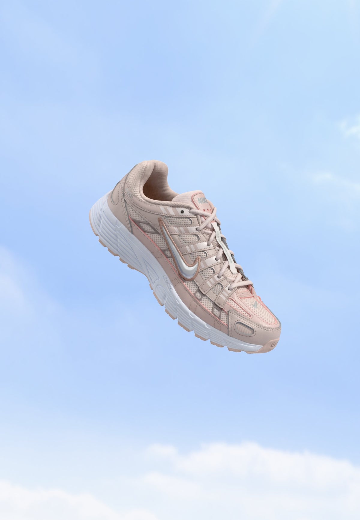 Nike P 6000 - Silt Red / Metallic Silver-coloured / Light Soft Pink / Particle Pink
