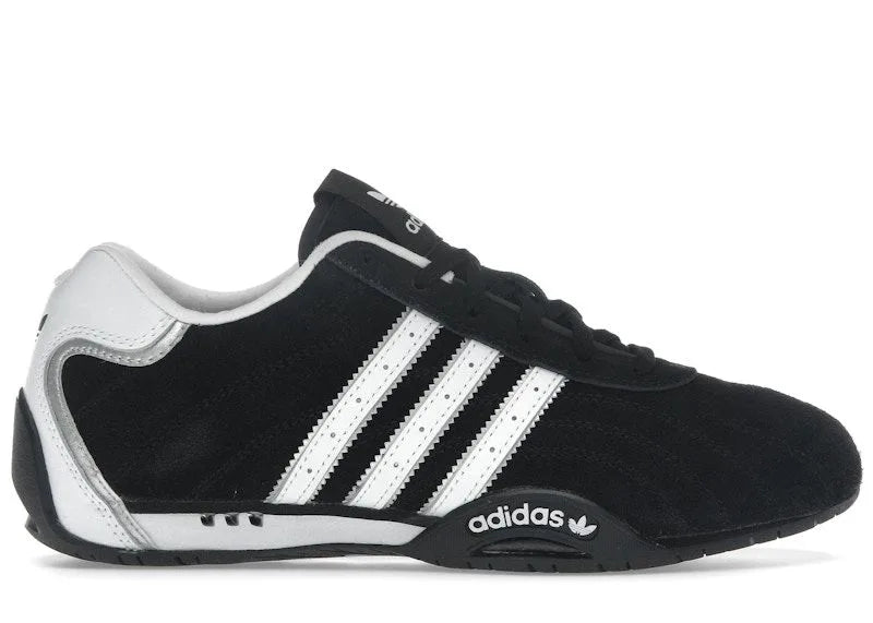 adidas Adiracer - Core Black / Footwear White / Silver Metallic