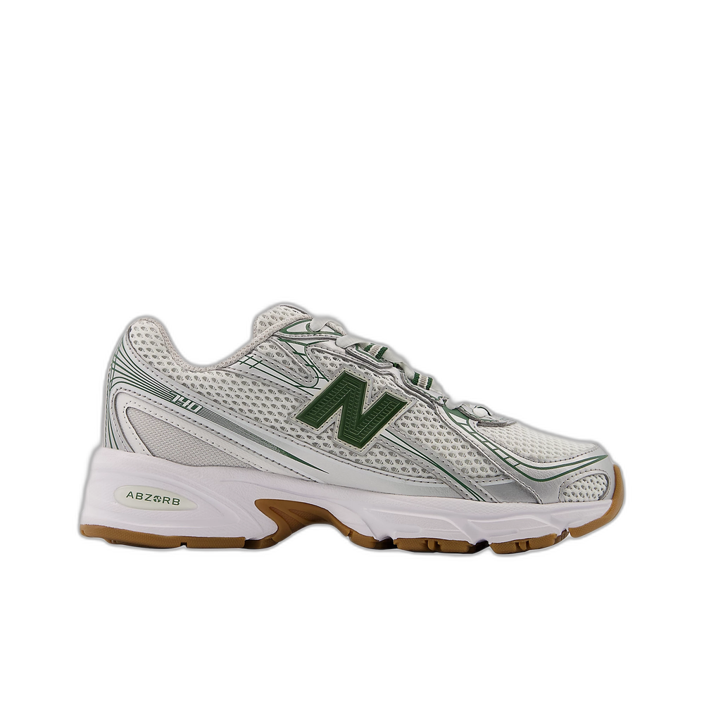 New Balance 740 - Silver Metalic Dark Alpine Green