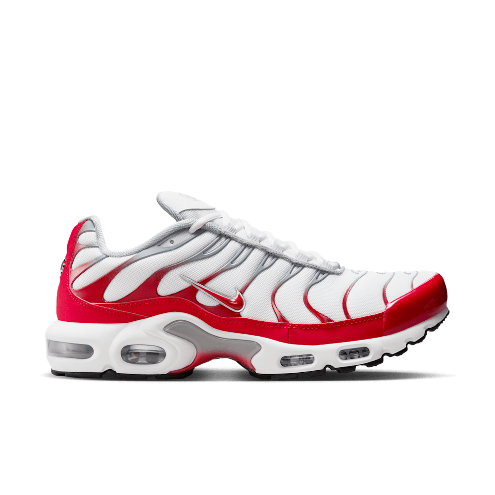 Nike Air Max Plus - White University Red