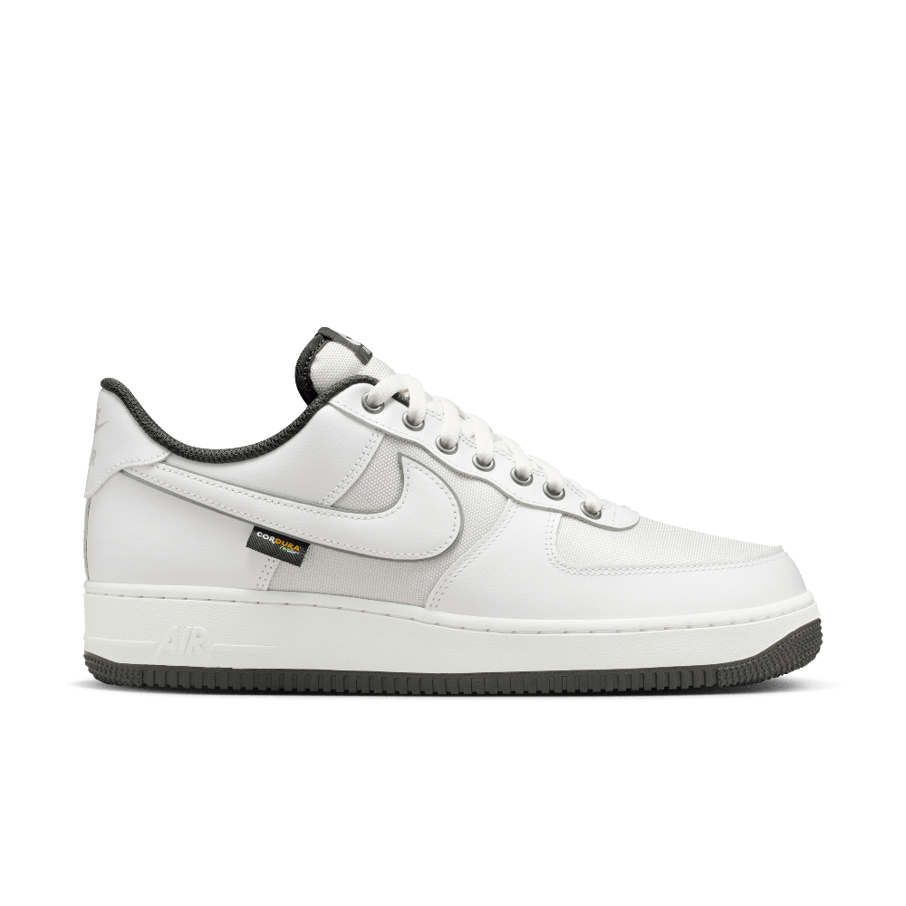 Nike Air Force 1 Low '07 LV8 - Summit White Dark Smoke Grey Cordura