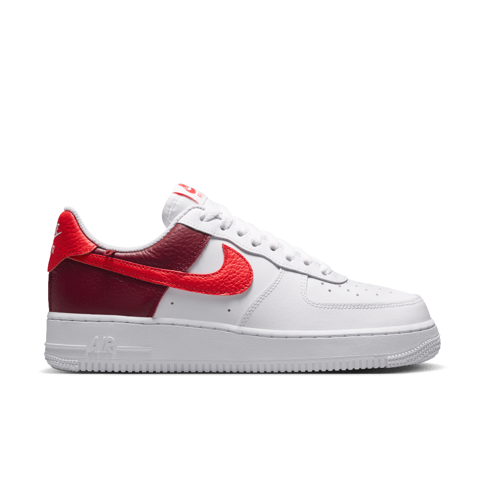 Nike Air Force 1 Low '07 - White Light Crimson Gold Charm Bracelet