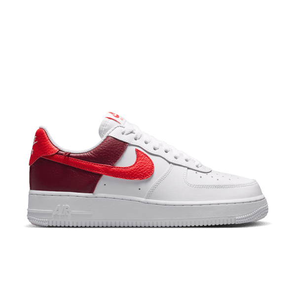 Nike Air Force 1 Low '07 - White Light Crimson Gold Charm Bracelet