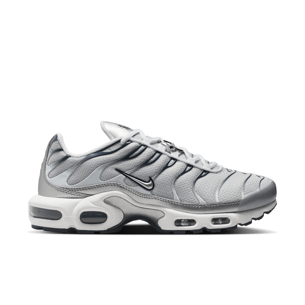 Nike Air Max Plus - White Ashen Slate Metallic Silver