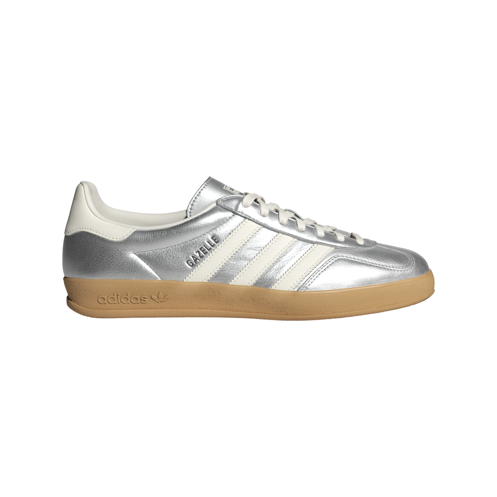 adidas Gazelle Indoor - Silver Metallic Core White