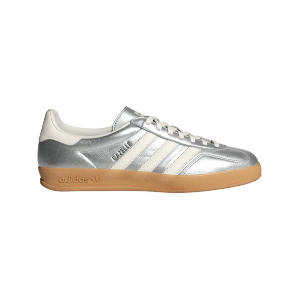 adidas Gazelle Indoor - Silver Metallic Core White