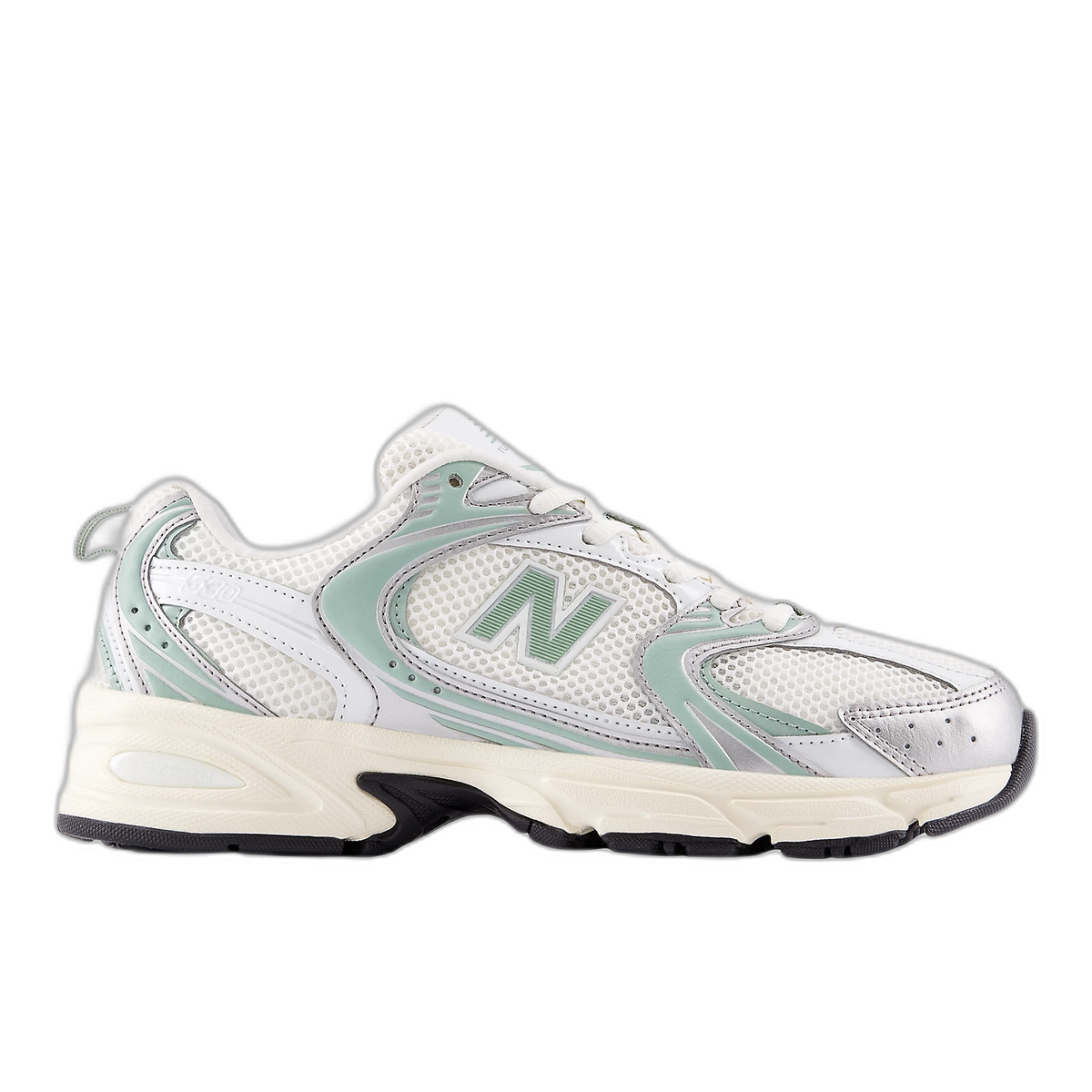 New Balance 530 - Silver Metallic Mosaic Green