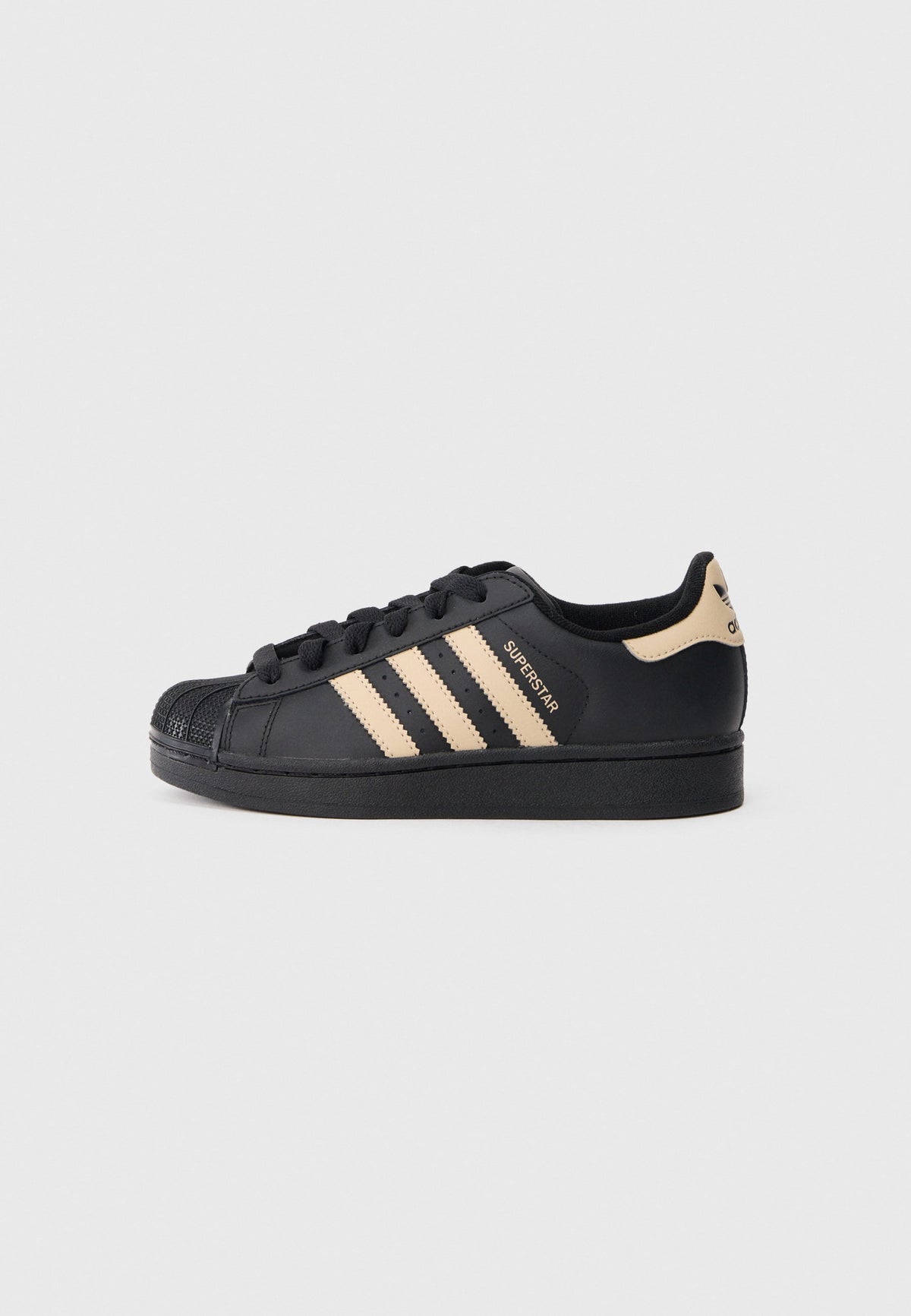 adidas Superstar II - Core Black / Stone Khaki