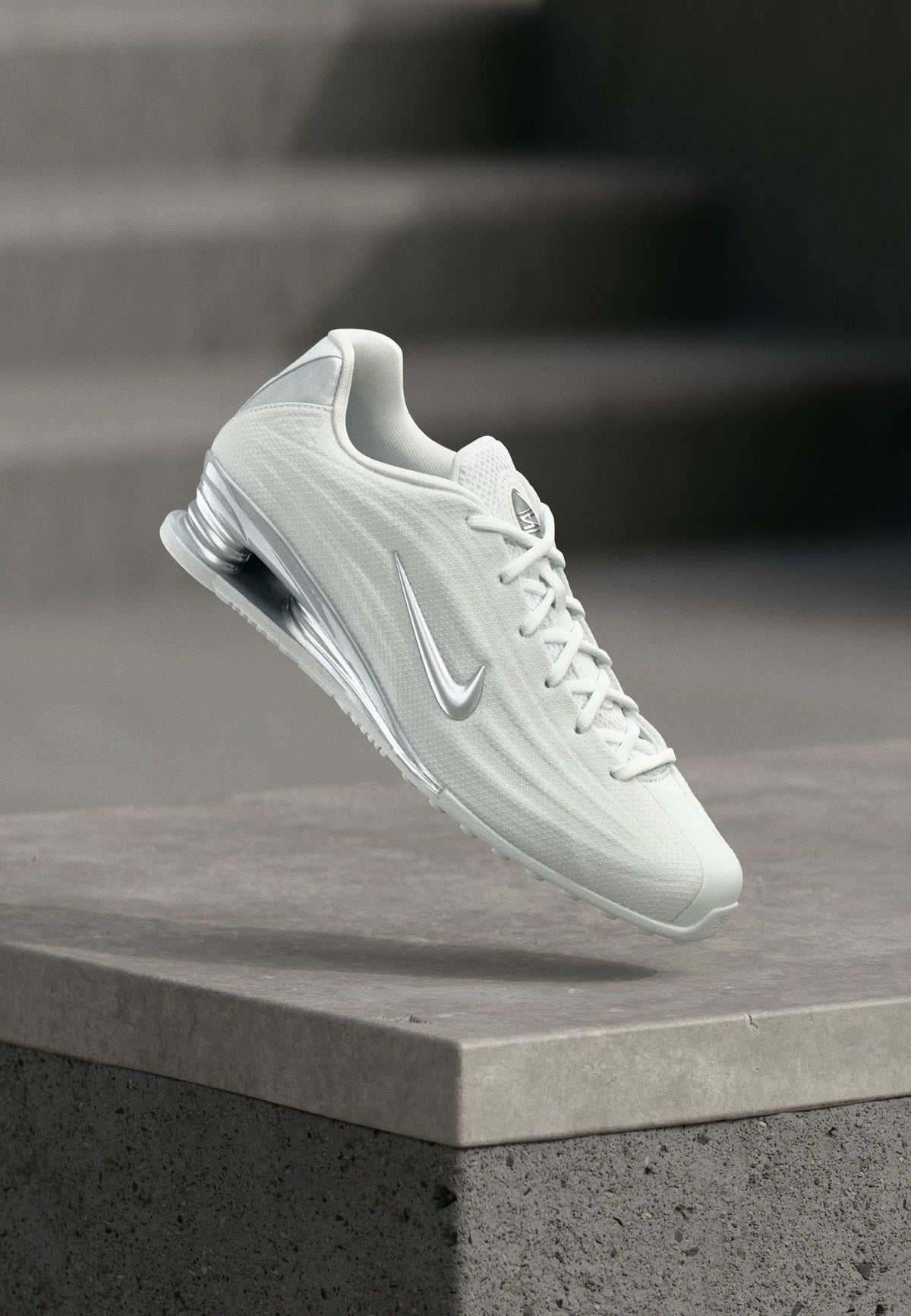 Nike Shox Z - White / Metallic Silver-coloured