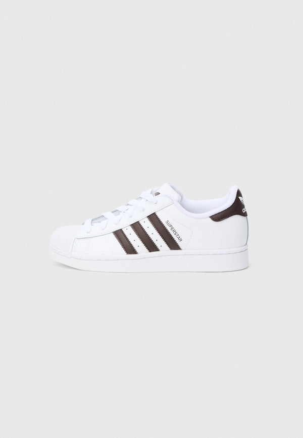 adidas Superstar II - White / Aurora Coffee