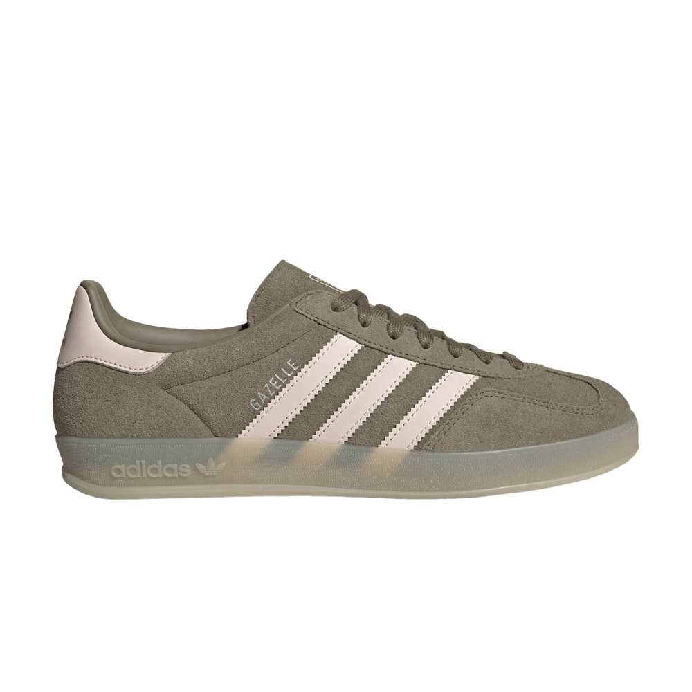 adidas Gazelle Indoor - Olive Strata Wonder Quartz