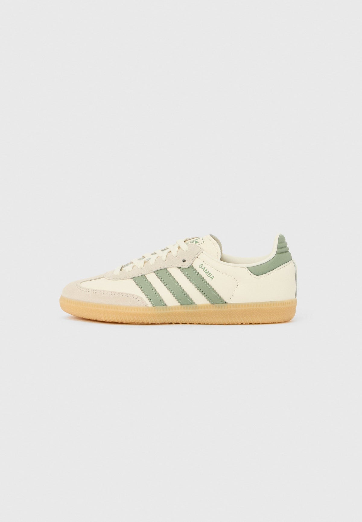 adidas Samba OG - Off-white / Silver Green / Gum