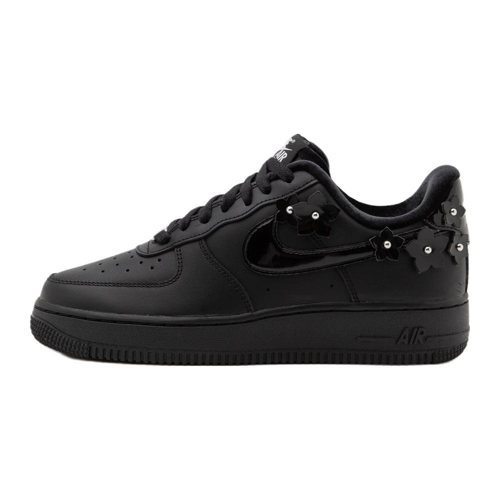 Nike Air Force 1 07 SE - Black / Off Noir / Metallic Silver-coloured
