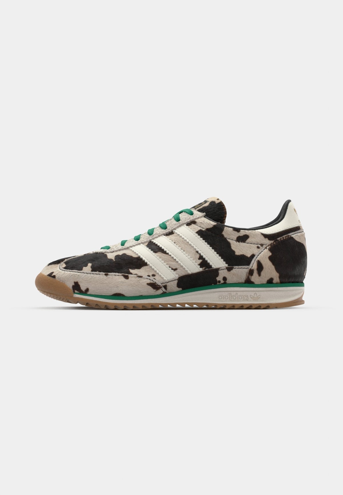 adidas SL 72 OG - Core Black / Off White / Court Green