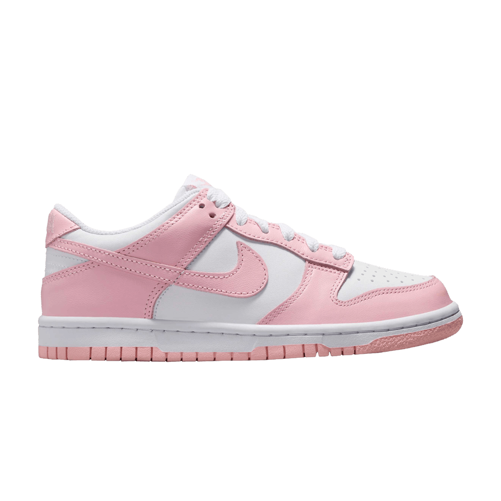 Nike Dunk Low - White / Med Soft Pink