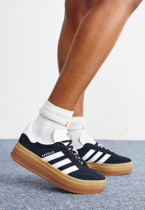 adidas Gazelle Bold - Core Black / Cloud White