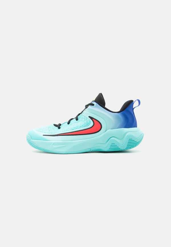 Nike Giannis Immortality 4 - Light Aqua / Bright Crimson / Black / Racer Blue / Volt