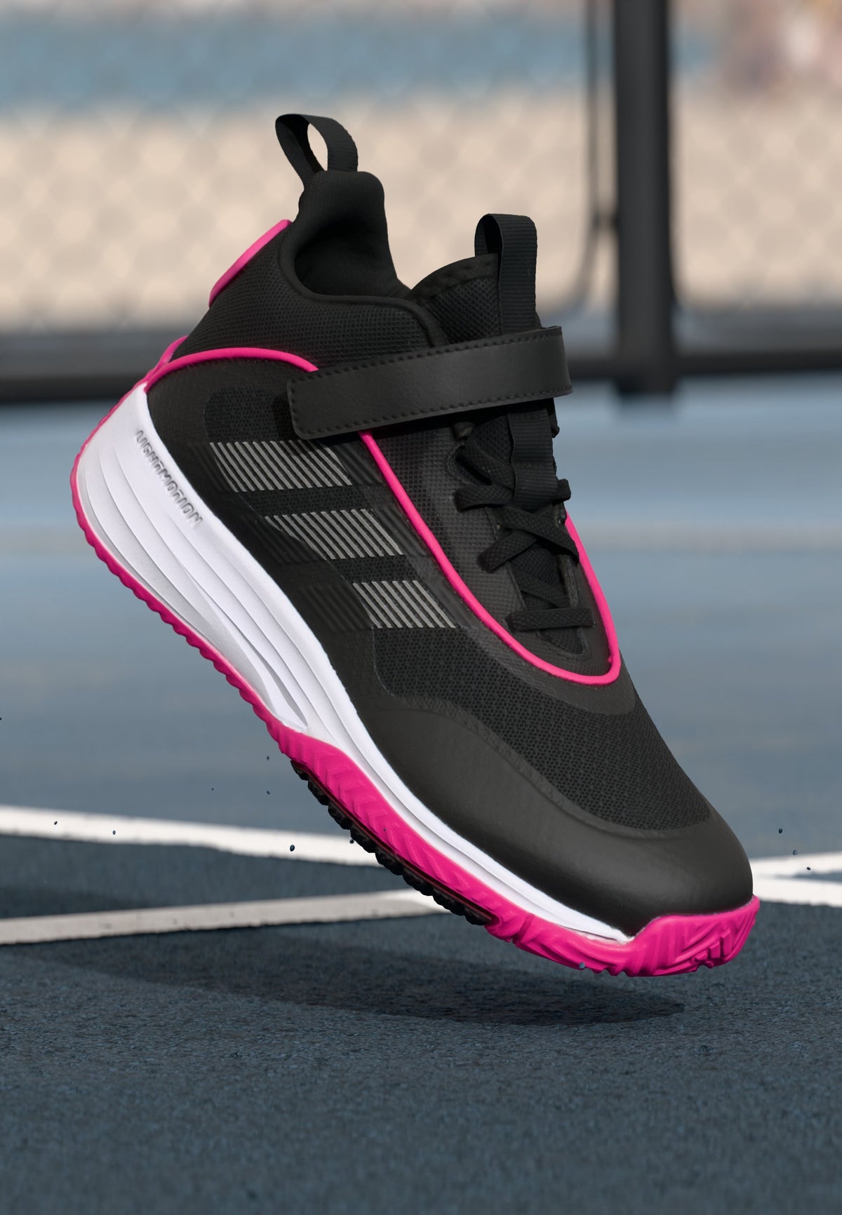 adidas Ownthegame 3.0 K - Black / Pink