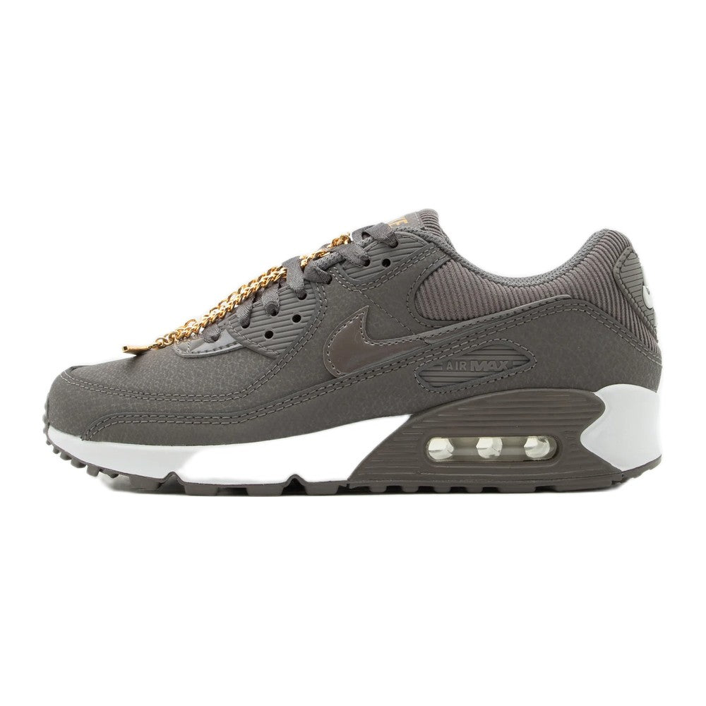 Nike Air Max 90 - Cave Stone / Dark Beetroot / Summit White / Metallic Gold-coloured