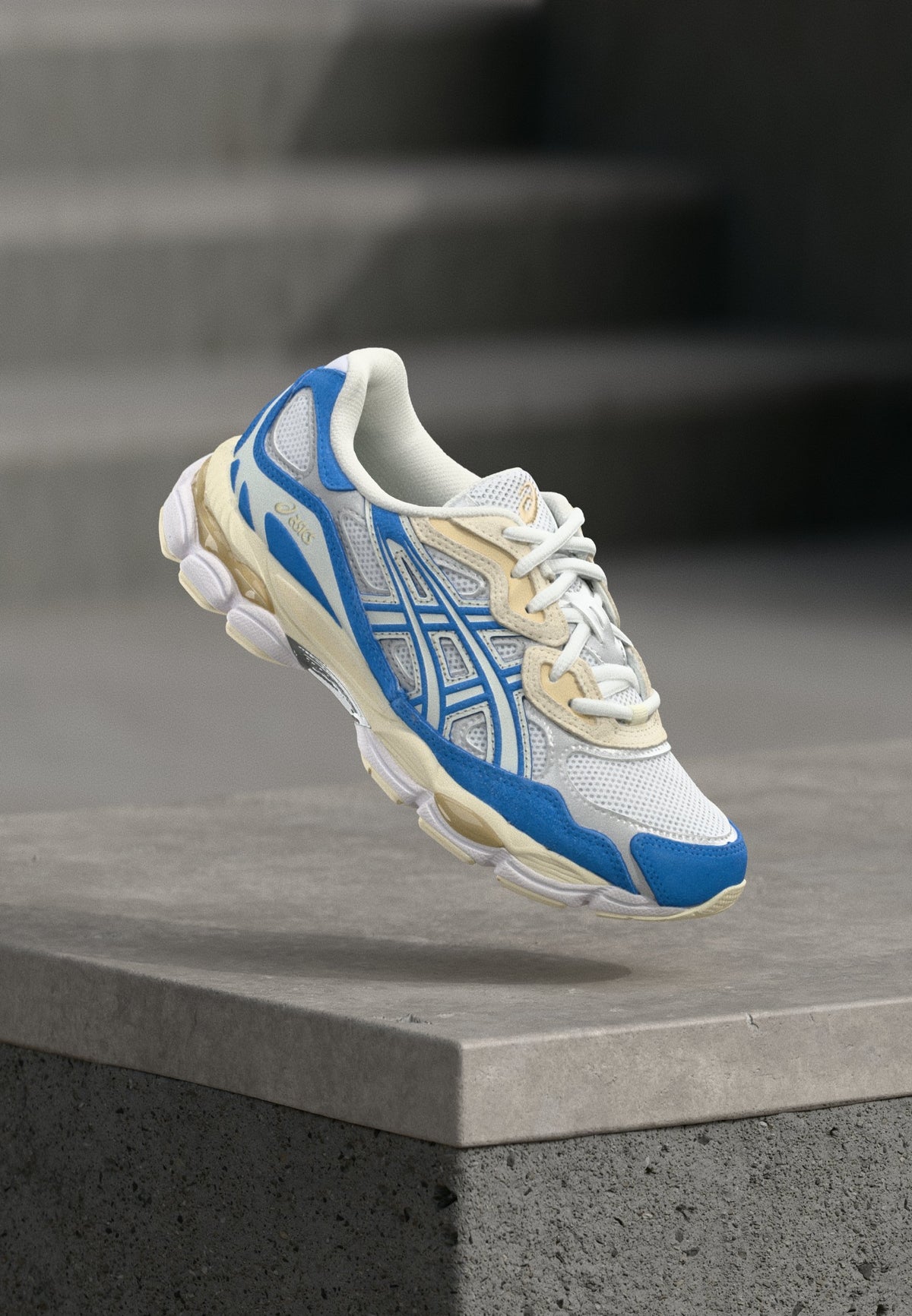 ASICS Gel - White / Blue Coast