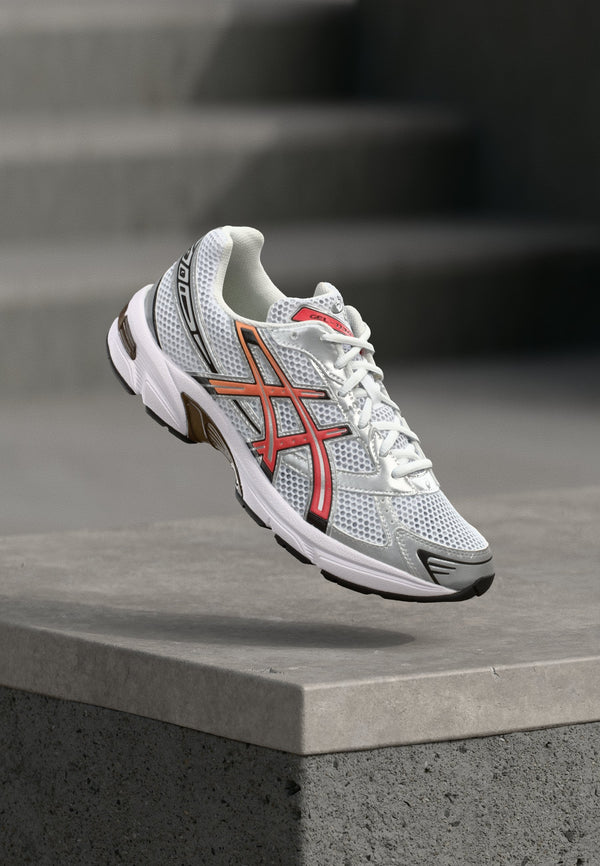 ASICS Gel-1130 - Wit / Red Snapper