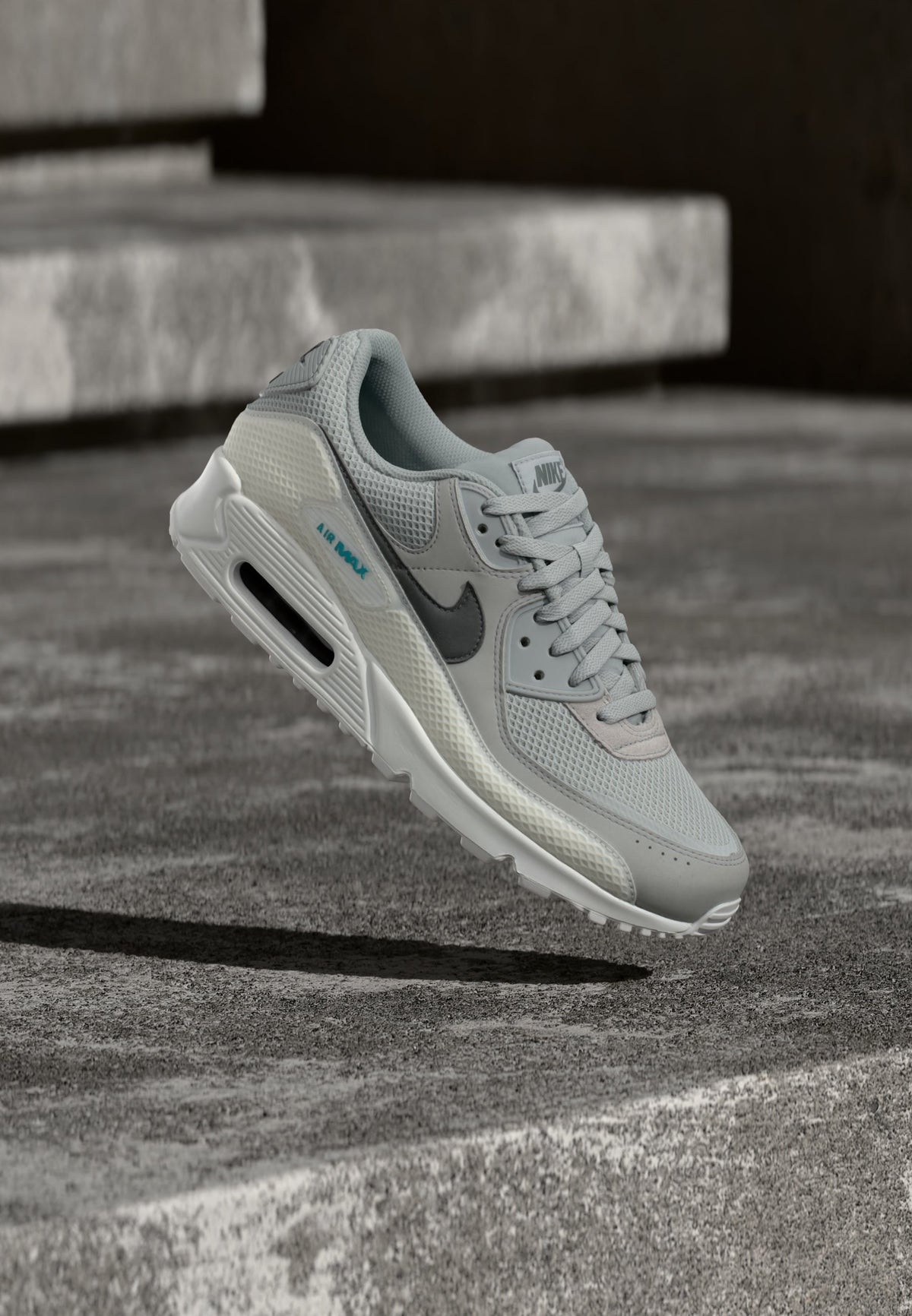 Nike Air Max 90 - Light Smoke Grey / Iron Grey / Summit White / Dusty Cactus