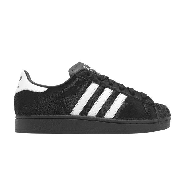 adidas Superstar II - Black Ponyhair