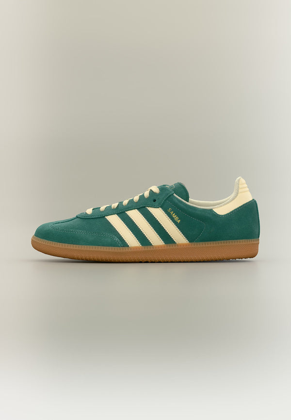 adidas Samba OG - Collegiate Green / Warm Vanilla