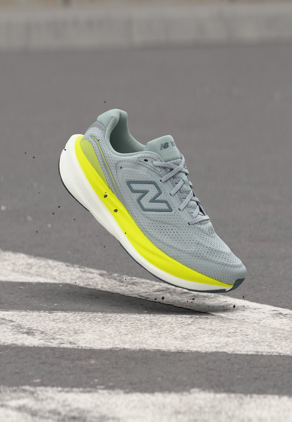 New Balance 1080V15 - Light Zinc Blue / Alkaline Green