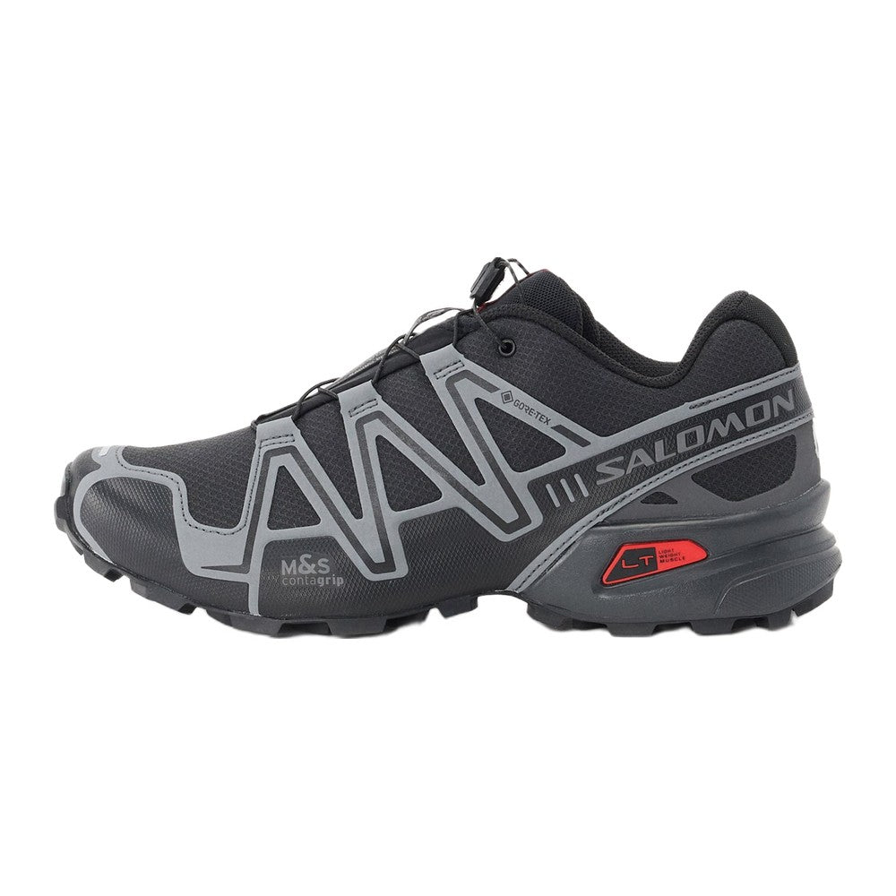 Salomon Speedcross Gtx - Black / Asphalt / Flame Scarlet