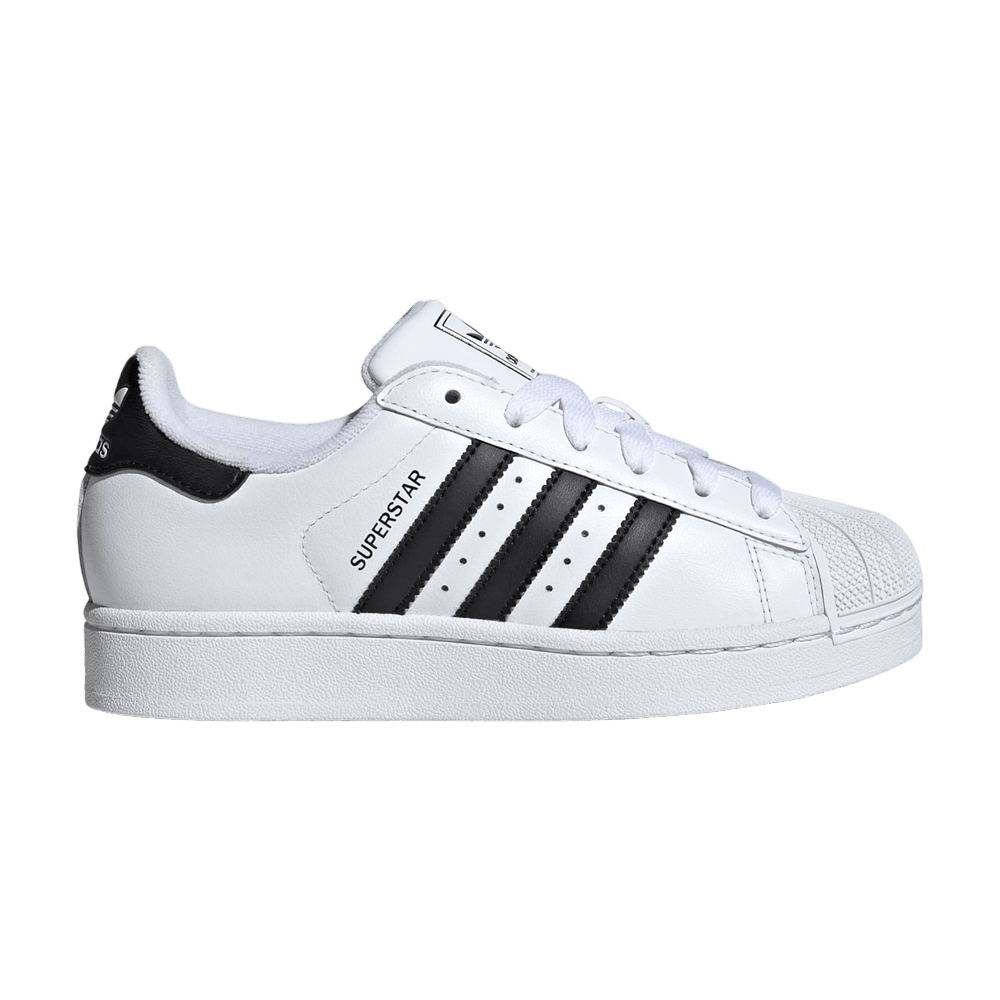 adidas Superstar II - White Black